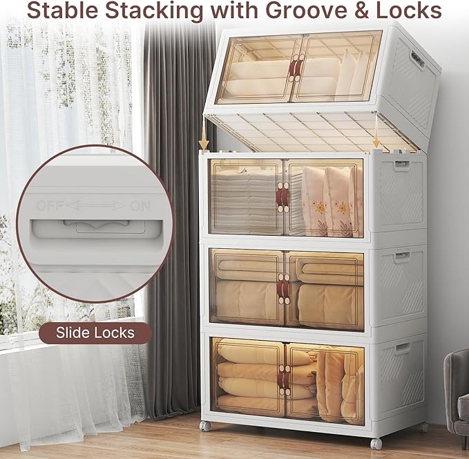 1280Qt Stackable Storage Bins - Image 4