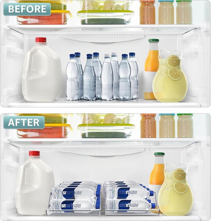 Sorbus 2-Pack Water Bottle & Can Organizer – Drink Holder - Image 3