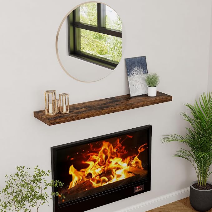 48 Inch Floating Shelves, 9.3 Inch Deep Floating Shelf - Image 6