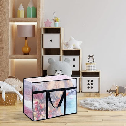 4 Pack Clear Blanket Storage Bags - Image 8