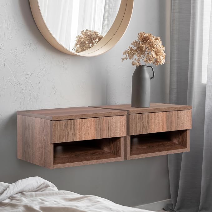 JONATHAN Y NST2002A Ettore 15.71" Mid-Century Modern Floating Wall Mounted - Image 3