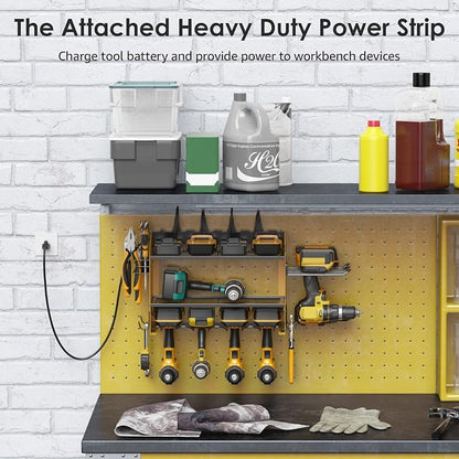 CCCEI Modular Power Tool Organizer Wall Mount Charging Station, Garage Drill - Image 3