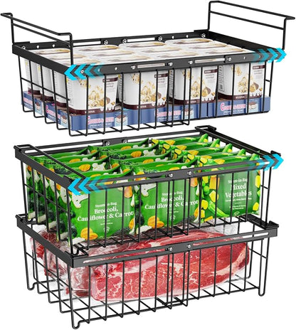 iSPECLE Deep Freezer Organizer Bins by iSPECLE