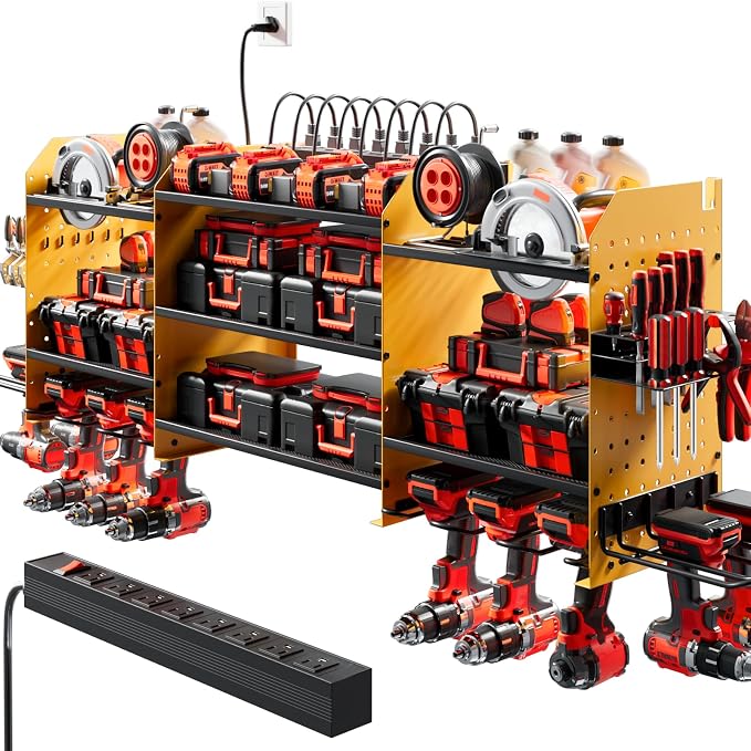 Upgrade Large Power Tool Organizer Wall Mount by WIWIDRM