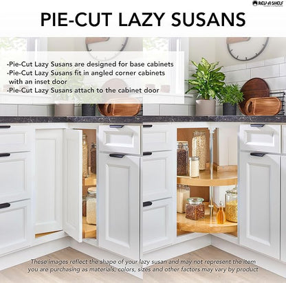Rev-A-Shelf 24" Pie-Cut Lazy Susans 2-Shelf - Image 3