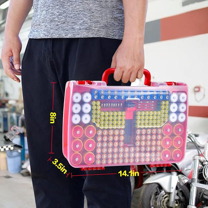 Battery Organizer Storage Holder Box Case - Image 6