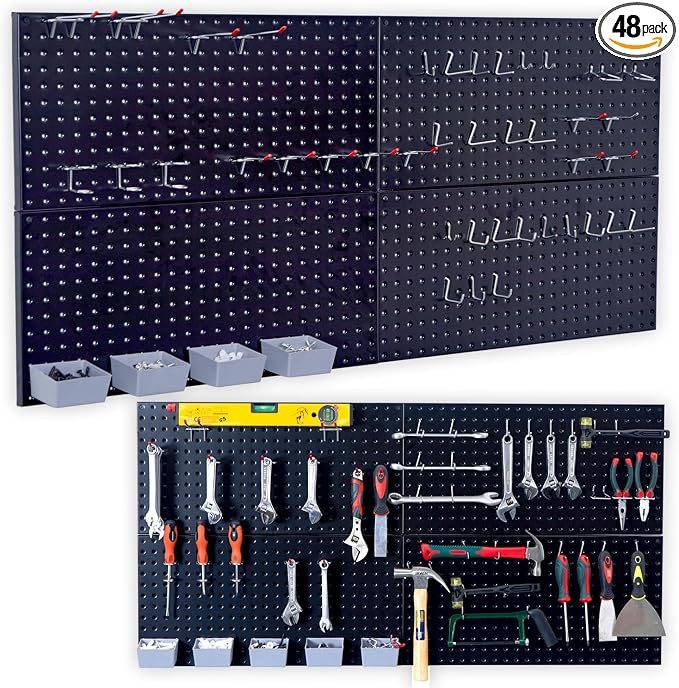 Wallmaster Pegboard Organizer Garage Storage by Wallmaster