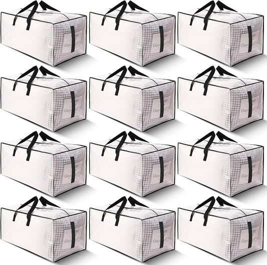 12 Pack Large Strong Moving Bags by HOMESURE