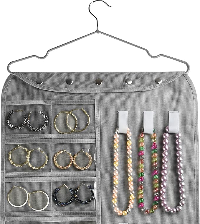 BB Brotrade Hanging Jewelry Organizer, Accessories Organizer, 56 Pocket - Image 2