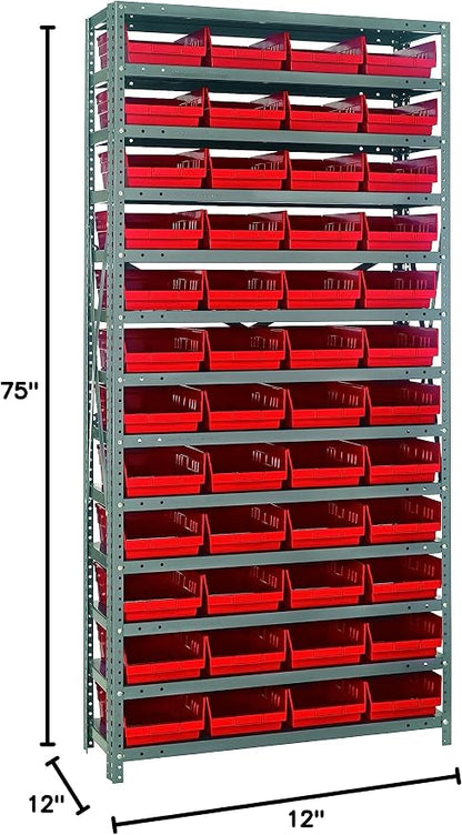 Quantum Storage Systems 1275-107RD Steel Shelving Unit - Image 2