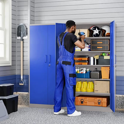Yizosh Metal Garage Storage Cabinet - Image 6