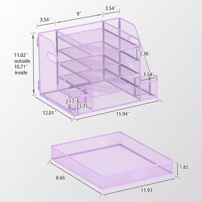 SUPEASY Mesh Desk Organizer - Image 4