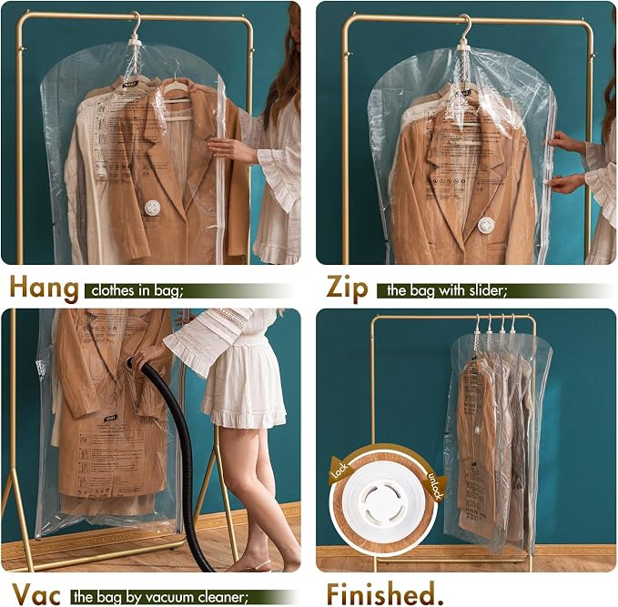 TAILI Hanging Vacuum Sealer Storage Space Saver Bags - Image 5