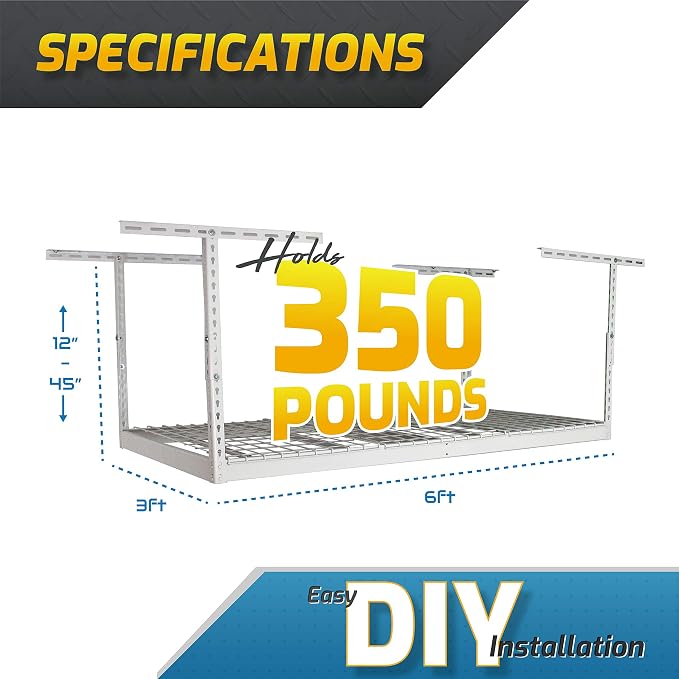 MonsterRax Overhead Garage Storage Rack - Image 4