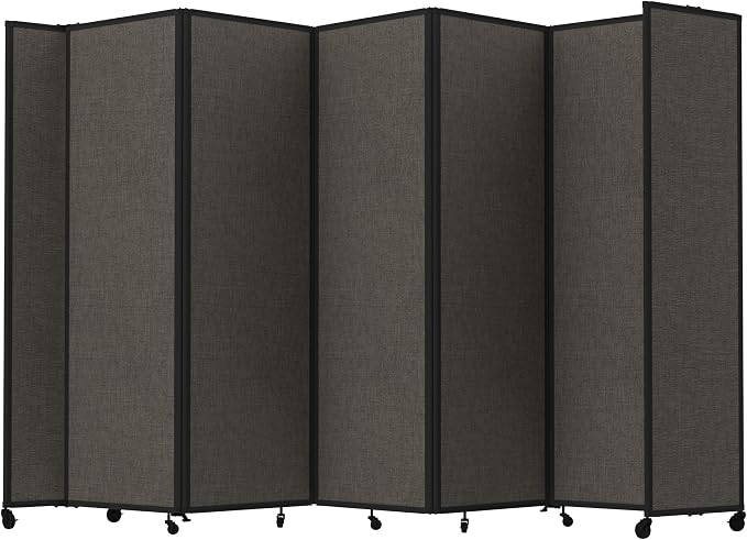 Versare Room Divider 360 Portable Wall Partition | Folding Panels | Large by VERSARE