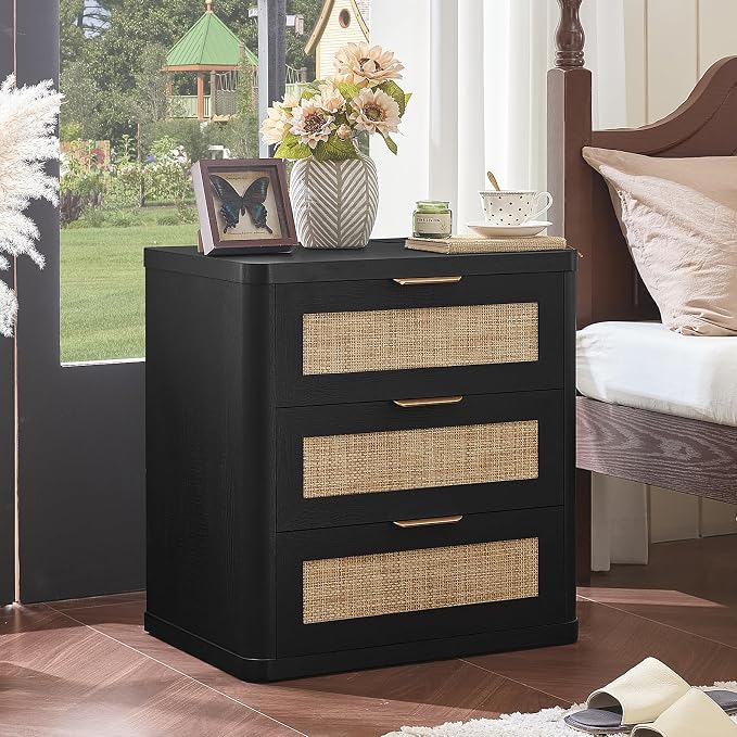 LEYAOYAO Rattan Night Stand Set of 2 - Image 7