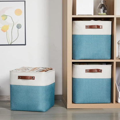 HNZIGE Cube Storage Basket Collapsible Baskets - Image 7