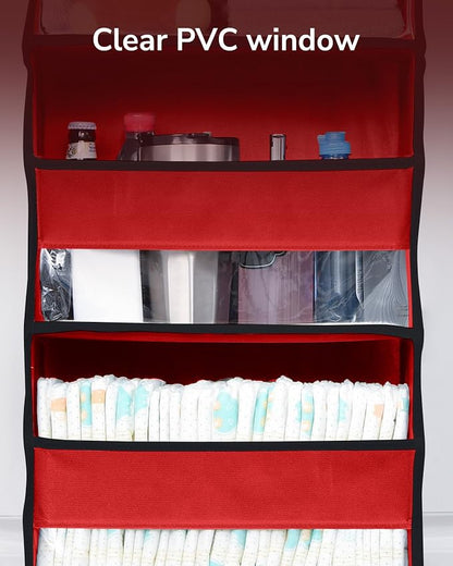ULG 1 Pack Over The Door Organizer – 5 Shelf Door Organizer Hanging & 10 Side - Image 5
