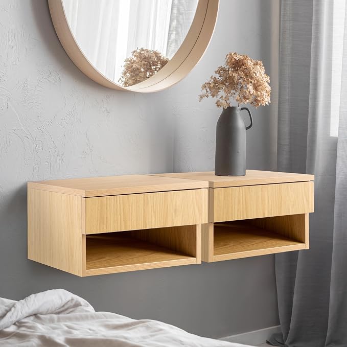 JONATHAN Y NST2002C Ettore 15.71" Mid-Century Modern Floating Wall Mounted - Image 3