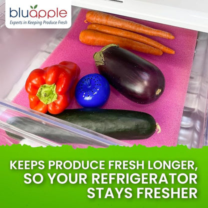 Bluapple FreshMats, Refrigerator Bin Liner, Fridge Drawer Mats, Crisper Life - Image 5
