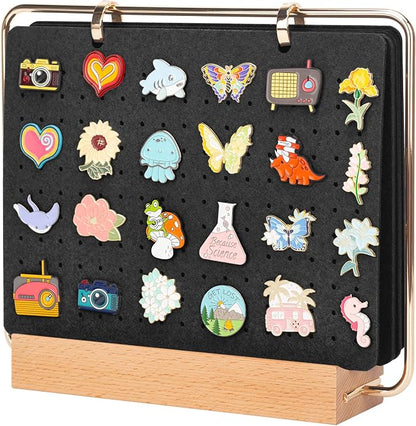 Pacmaxi Pin Display Organizers, Brooch Pin Holder, Enamel Pin Display Pages by PACMAXI