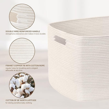 72L Large Baby Girls Laundry Basket - Image 6