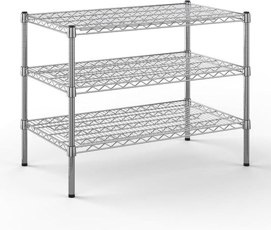 21" Deep x 36" Wide x 27" Height Wire Shelving Kit | 3-Tier | NSF Commercial by Regal+Altair