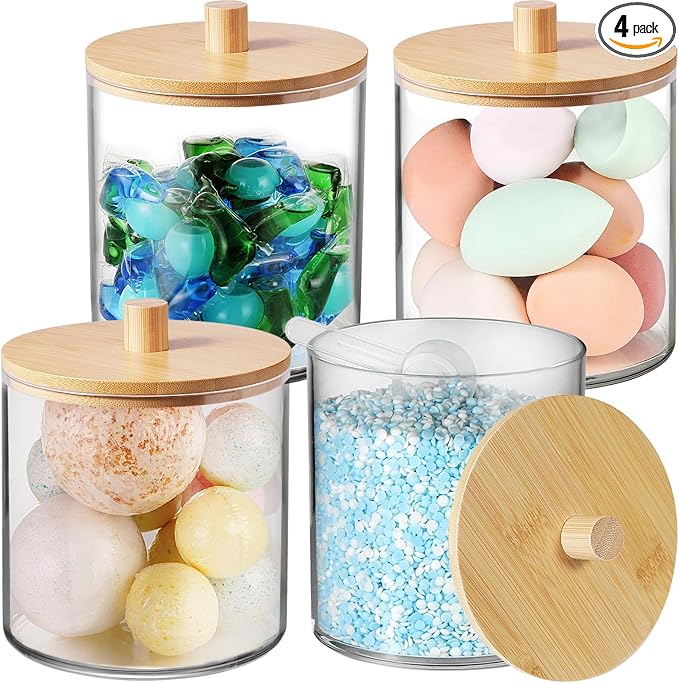 SheeChung 4 Pack 50 Oz Large Apothecary Jar by SheeChung