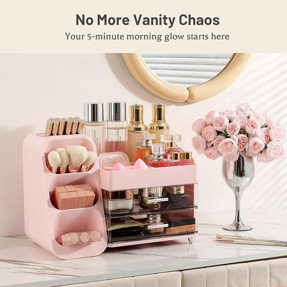 Aveniee Makeup Organizer with Drawers, Vanity Organizer - Image 2