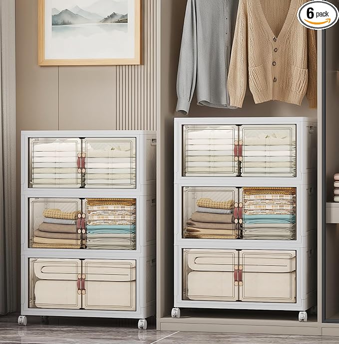 Extra Large Stackable Storage Bins by UAMFURIDirect