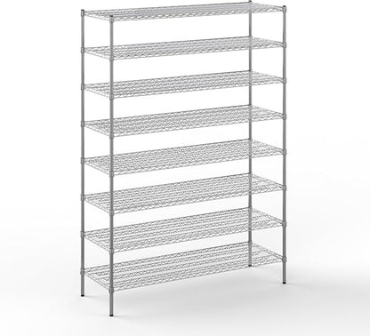 21" Deep x 60" Wide x 86" Height Wire Shelving Kit | 8-Tier | NSF Commercial by Regal+Altair