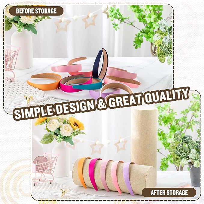 Geetery 2 Pcs Vertical Headband Holder Organizer Hairband Display Stand - Image 4