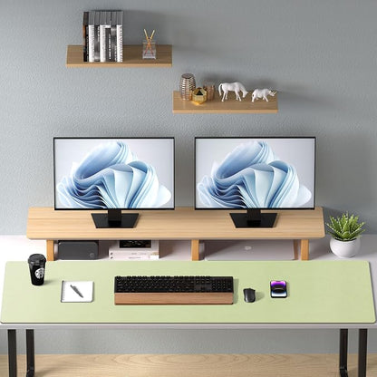 Aothia Faux Leather Desk Mat – Large Mouse Pad, Non-Slip PU Leather Blotter - Image 9