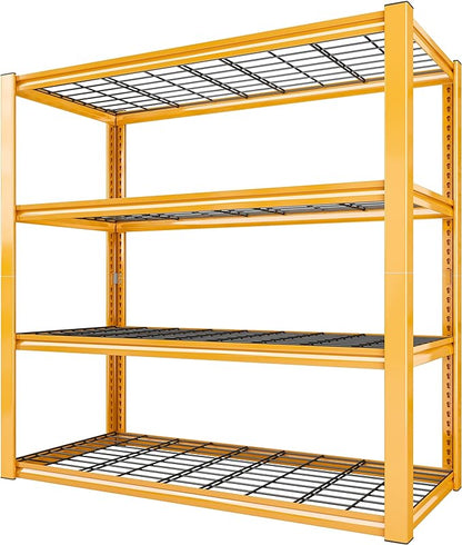 REIBII 40" W Garage Shelving 2240 LBS Storage Shelves Heavy Duty Metal Shelving by REIBII
