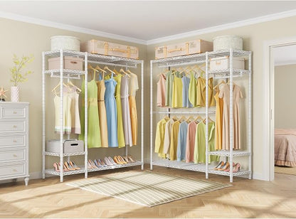 VIPEK X20 Expandable Metal Clothing Rack Adjustable from 3'3" to 4'8" Heavy - Image 5