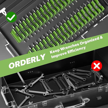 40PCS Modular Wrench Organizer Wrench Holder - Image 5