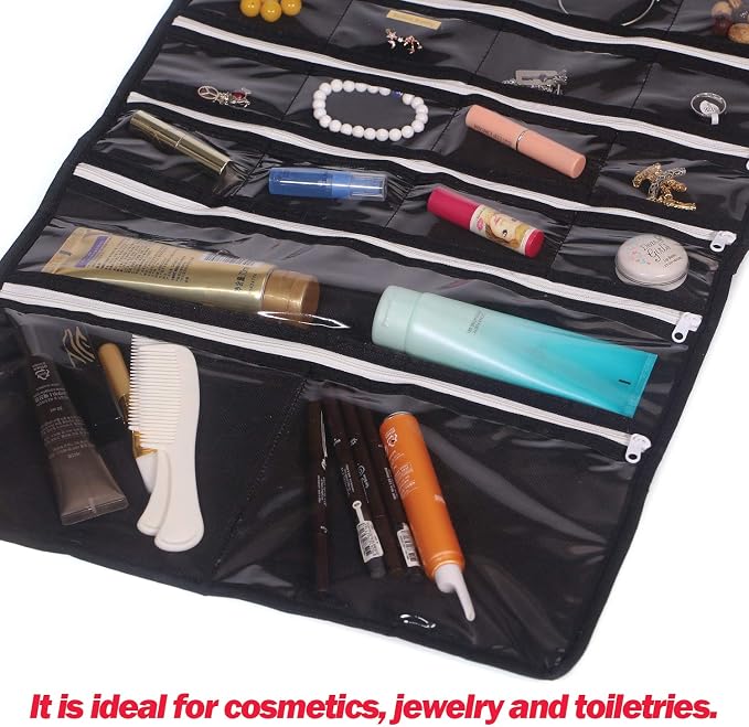DIOMMELL Hanging Jewelry Organizer 47 Pockets - Image 6