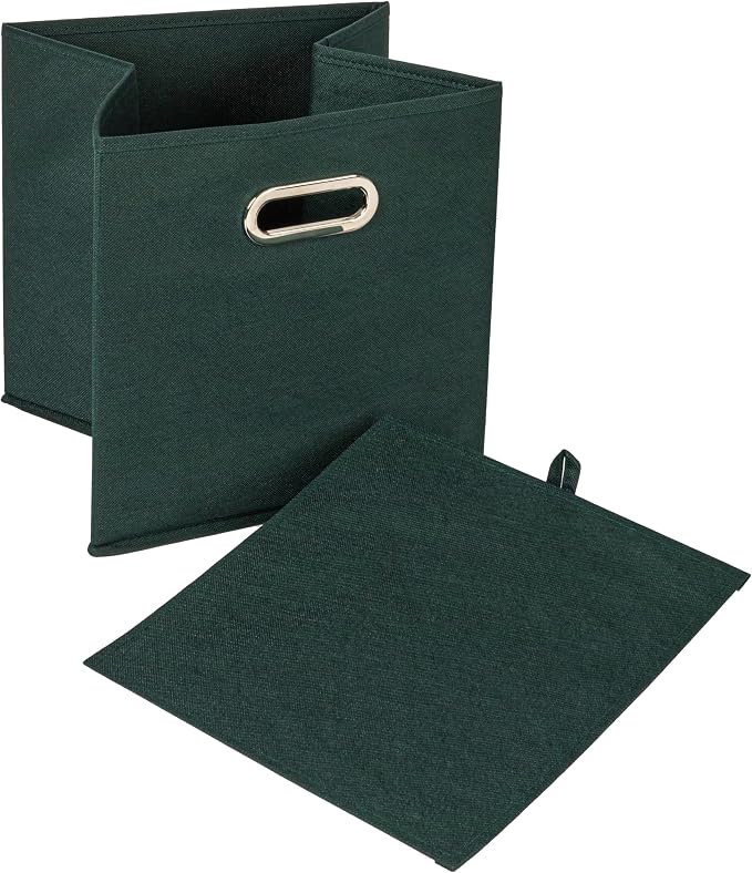 Household Essentials Foldable Fabric Storage Cubes 6-Pack – 11x11x11 Stackable - Image 4