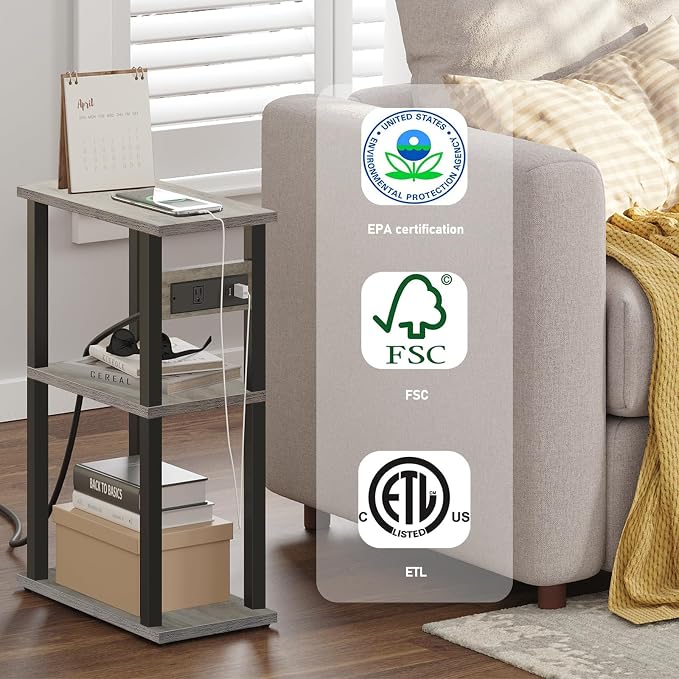 TUTOTAK Small Narrow Side Table - Image 4