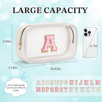 YOOLIFE Initial Make Up Bag Travel Toiletry Bag - Image 5