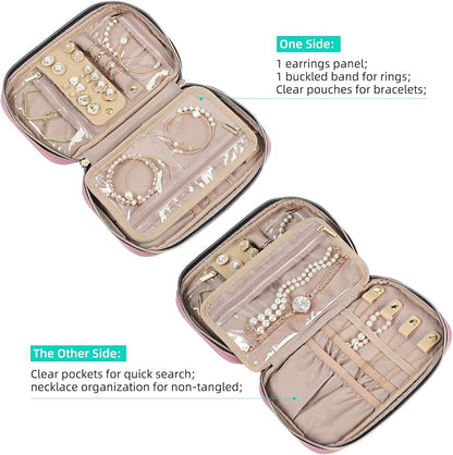 NISHEL Travel Jewelry Case, Holiday Organizer - Image 3
