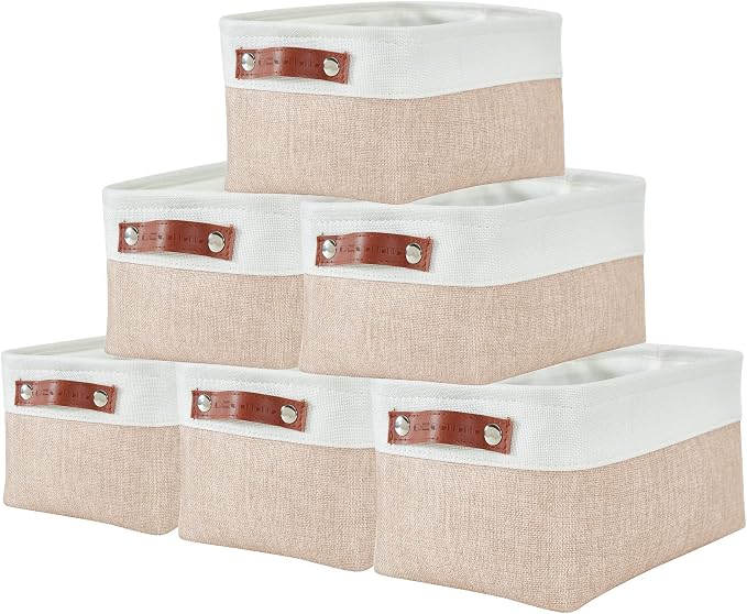 DECOMOMO Small Storage Basket, Closet Storage Bins, Baskets by DECOMOMO