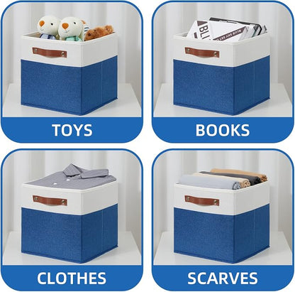 Temary 11 Storage Cube Bins for Shelves, Closet - Image 4