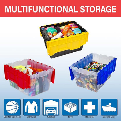 Akro-Mils KeepBox 12 Gallon Storage Container, Nesting and Stackable Plastic - Image 4