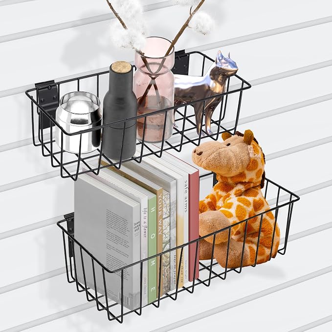 Heavy-Duty Slatwall Baskets and Hooks - Image 4