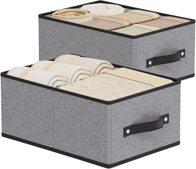 Foldable Storage Boxes, Fabric Storage Baskets by YheenLf