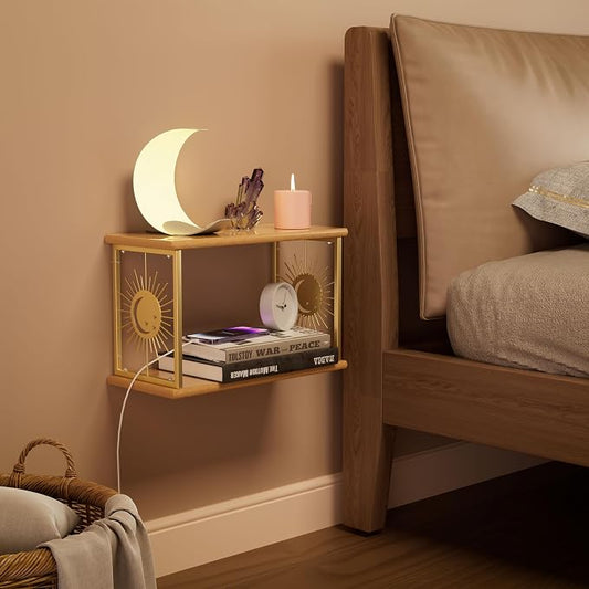 Floating Nightstand Set of 2 by Apresolar