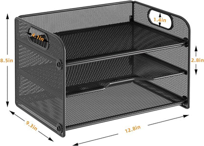 Samstar 3 Tier Letter Tray Paper Organizer - Image 6