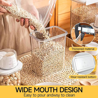 Storage Cereal Organizers Containers Sets, Food Grade BPA free PET Material - Image 5