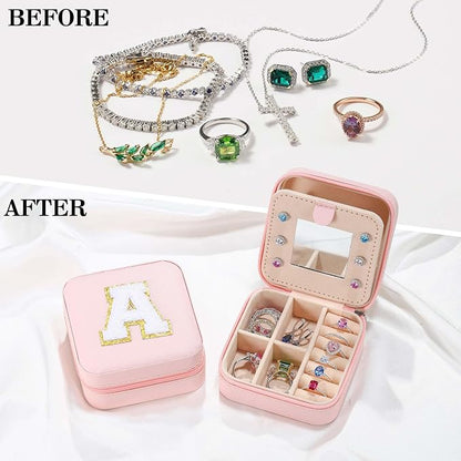 Parima Pink 'W' Initial Jewelry Box - Image 2